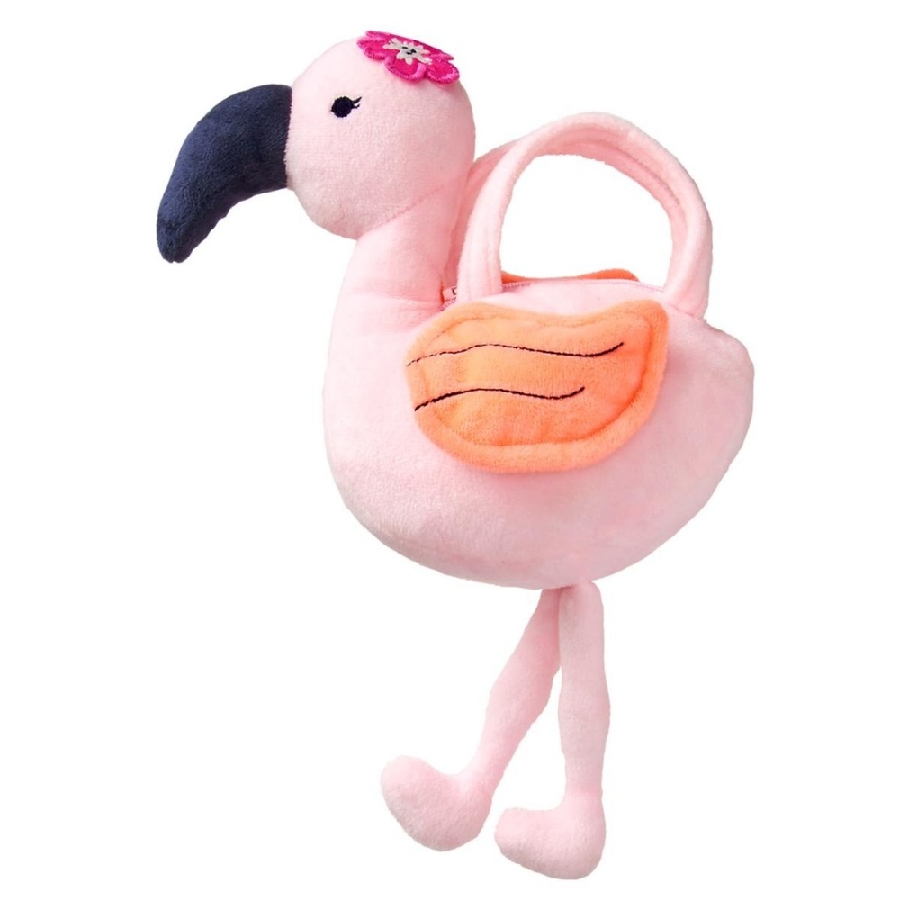 Flamingo Plush Purse